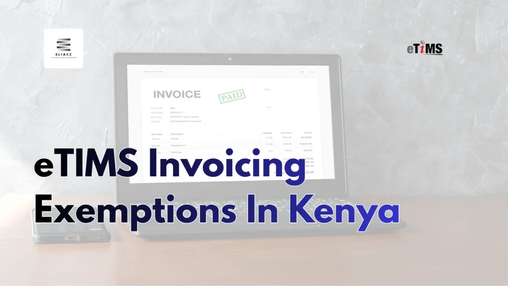 eTIMS invoicing exemptions Kenya